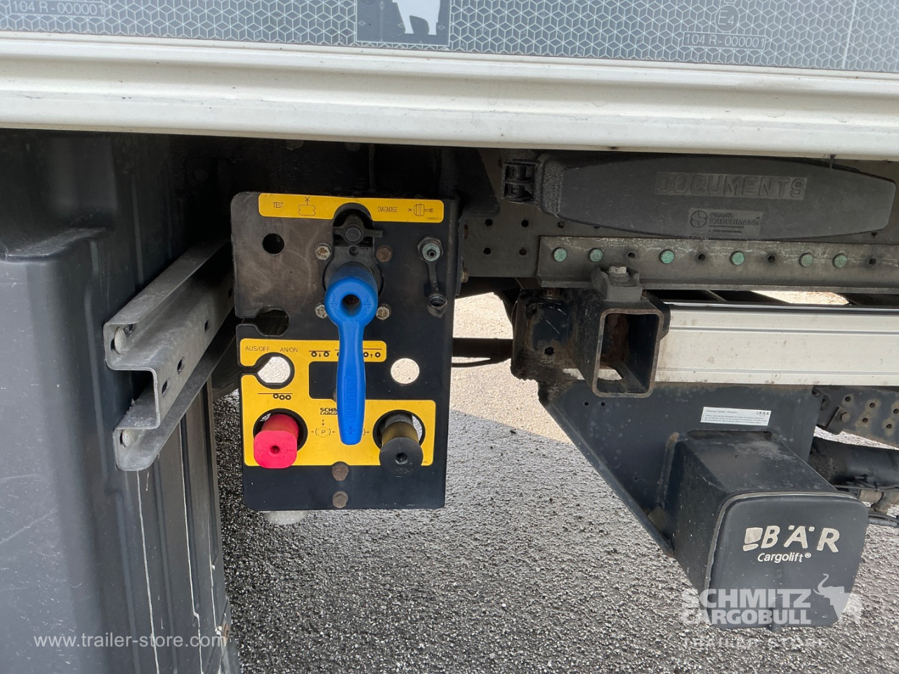 Schmitz Auflieger Tiefkühlkoffer Multitemp Dobbeltdækk Lift