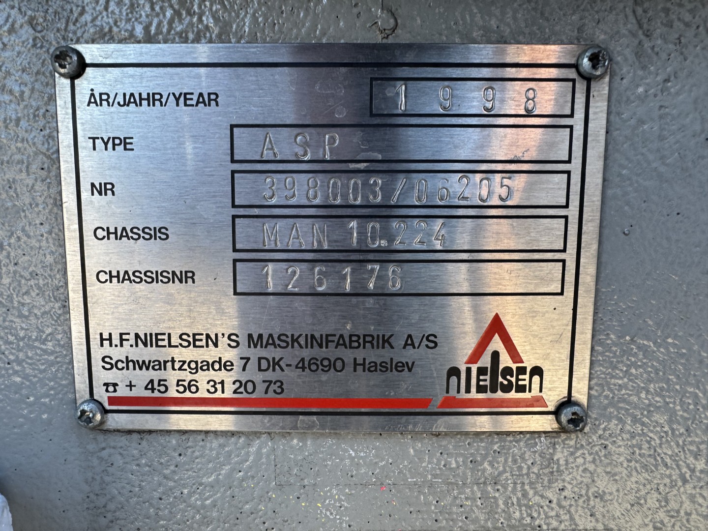 MAN 10.224 4x2 Autosprøjte