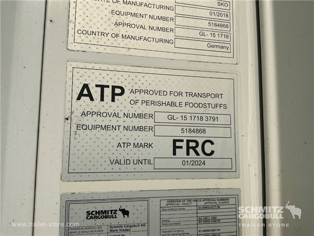 Schmitz Semi Reefer Multitemp Dobbeltdækk
