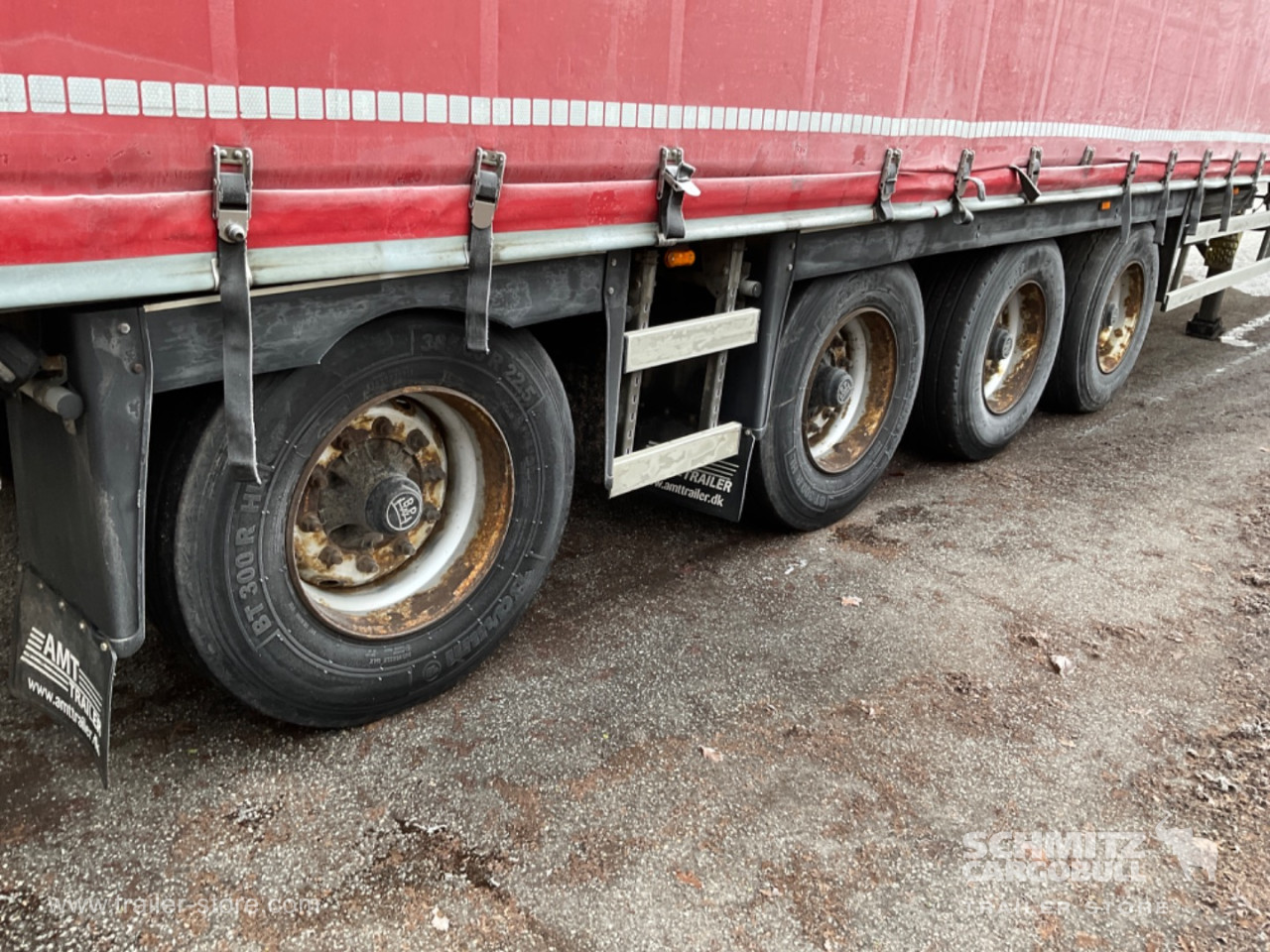 Semi Curtainsider Standard Holder til gaffeltruck