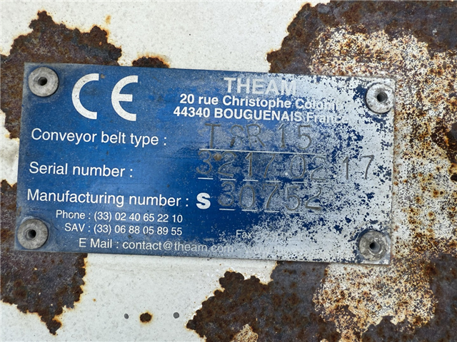 Diverse De Buf BM 12-36-2SPR m/ bånd Theam TSR15 Betontrailer