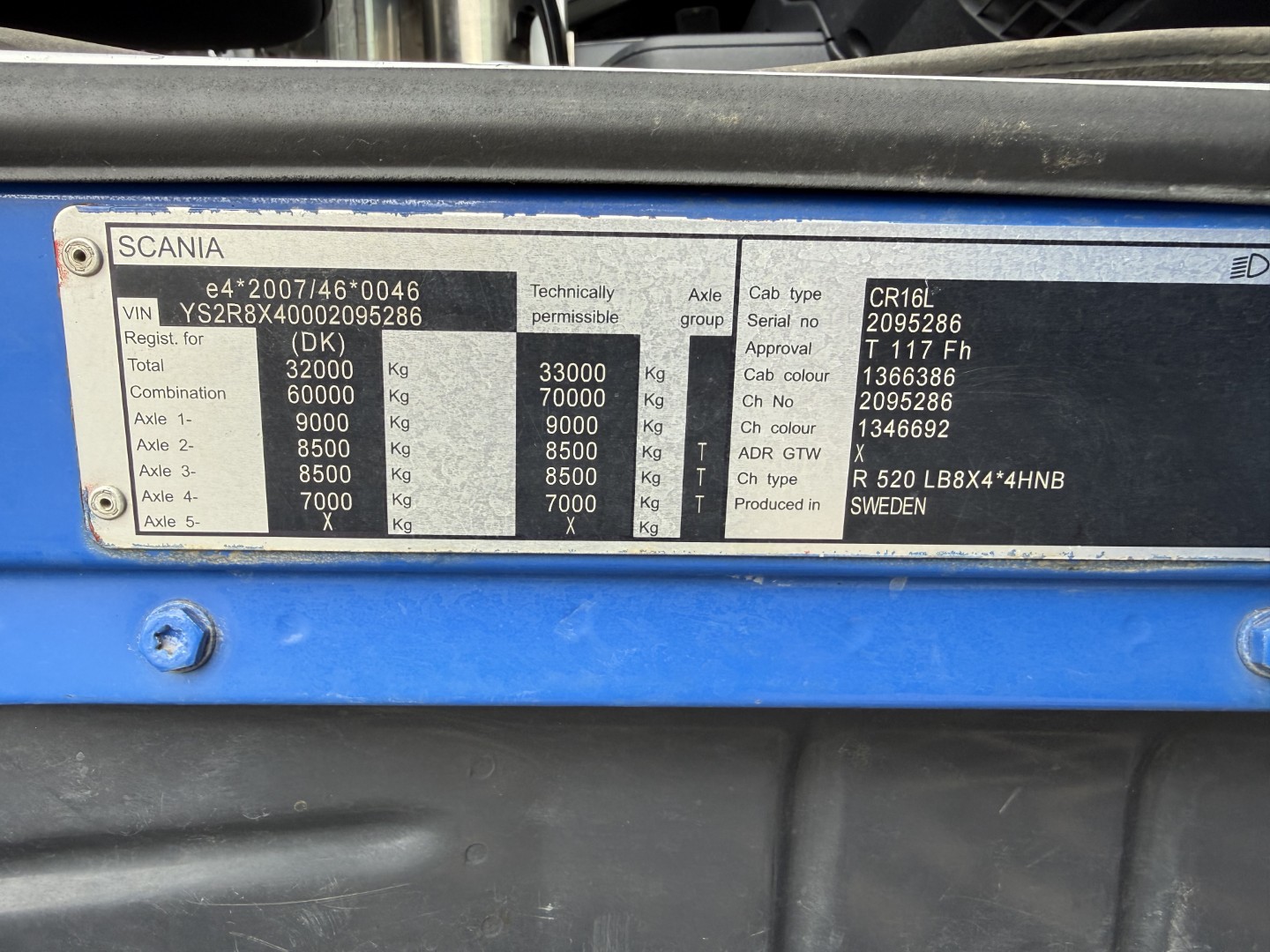 Scania R520 V8 Hvidtved Larsen RECycler 414 Euro 6