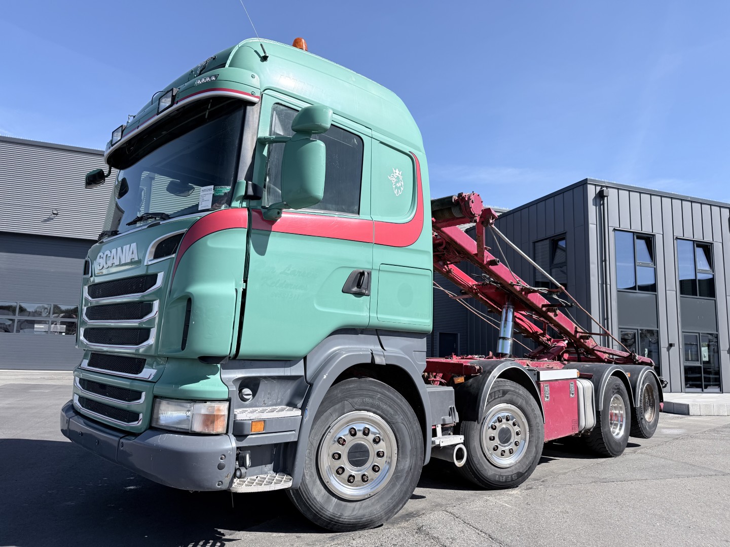 Scania R500 8x2 HNA wirehejs CR19 Highline Euro 5