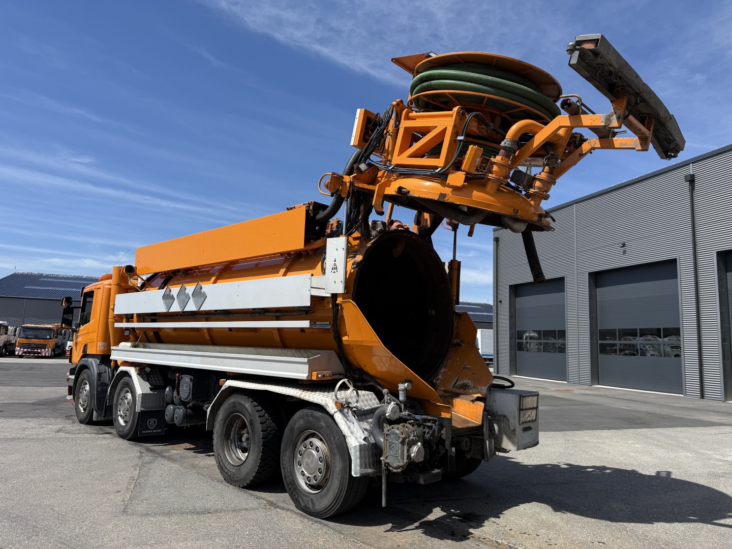 Scania P380 8x2*6 Hvidtved Larsen Flexline 414