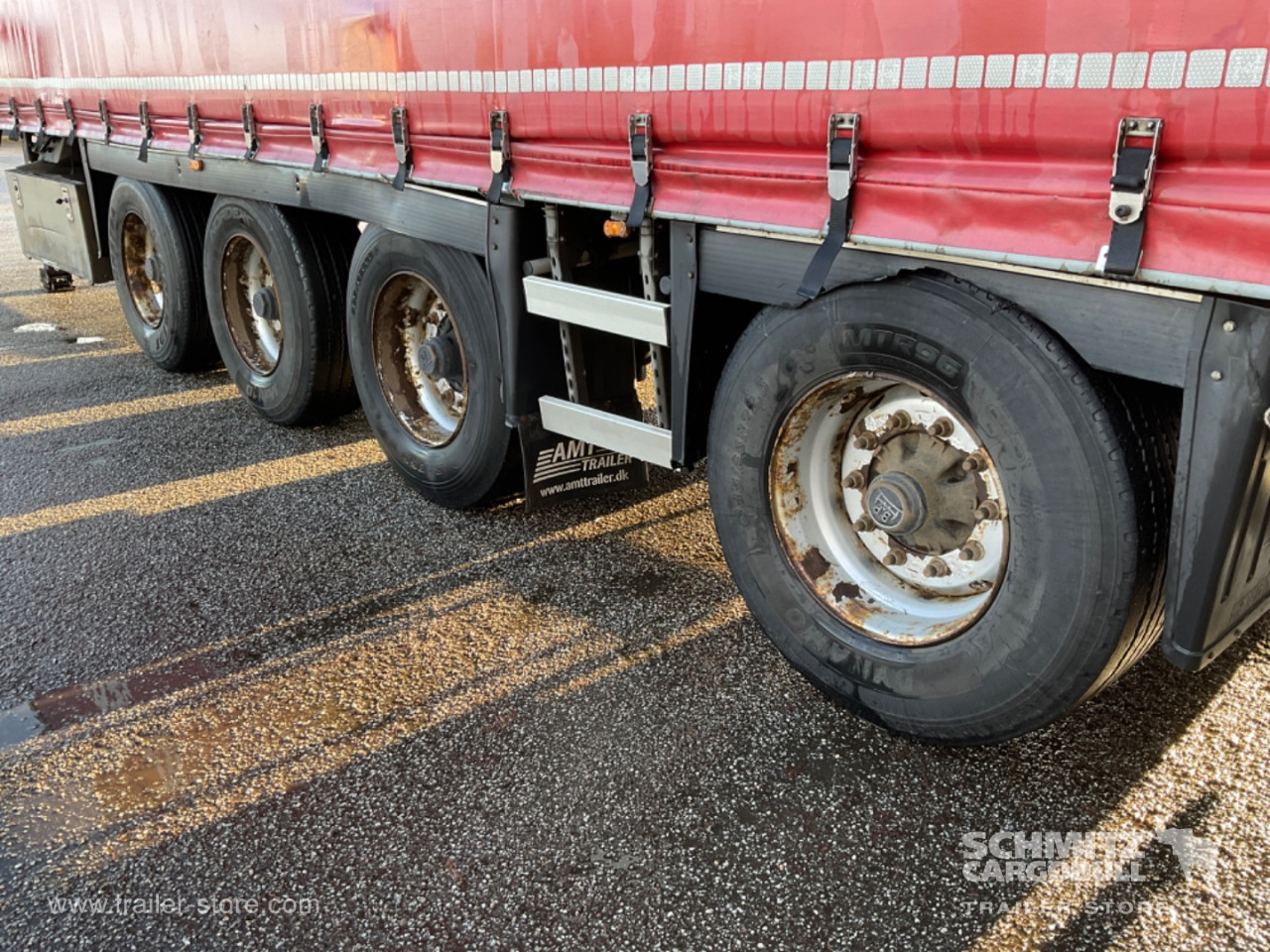 Semi Curtainsider Standard Holder til gaffeltruck