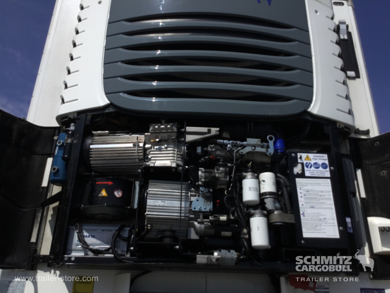 Schmitz Semi Reefer Meat hanging system