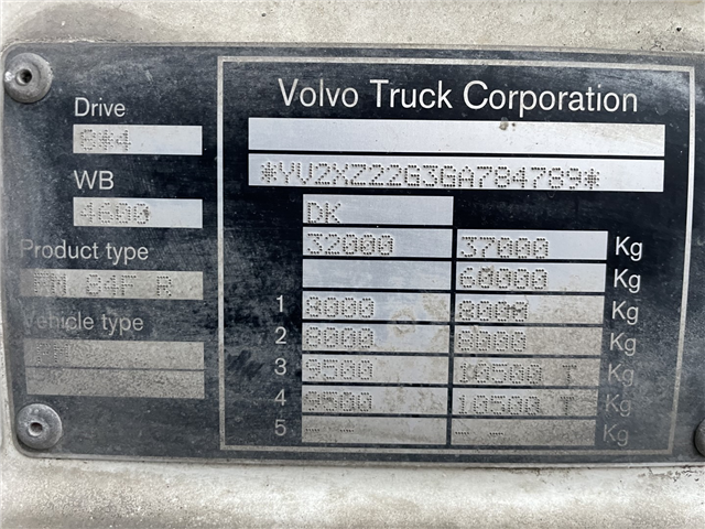 Volvo FM410 8x4 Liebherr HTM 904 9m3 + Bånd 12+4 m