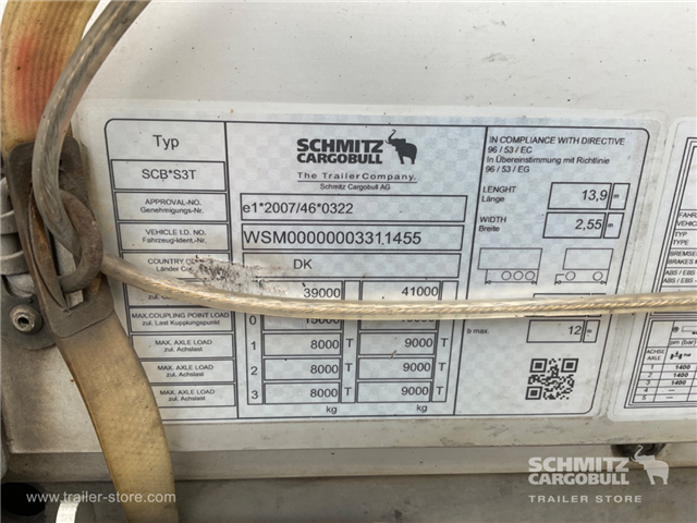 Schmitz Semi Curtainsider Standard Holder til gaffeltruck