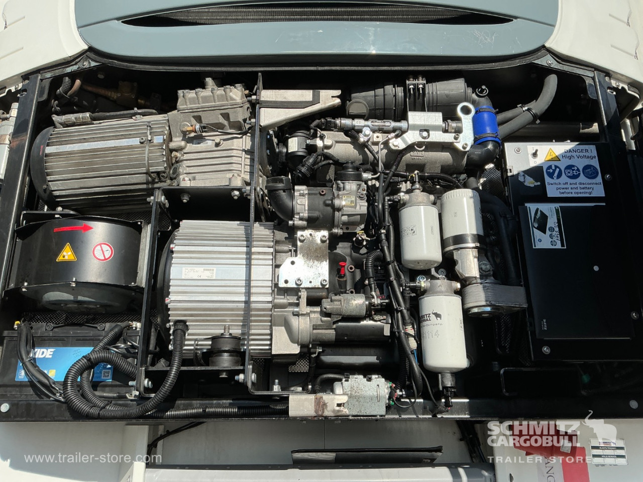 Schmitz Semi Reefer Meat hanging system