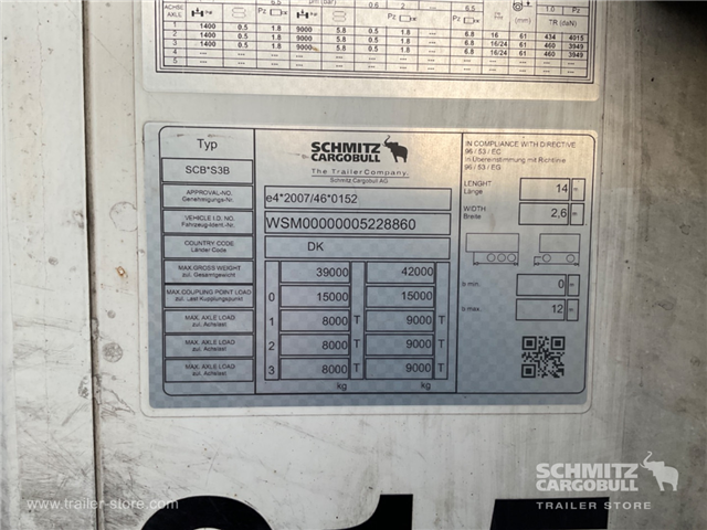 Schmitz Semi Reefer Multitemp Dobbeltdækk