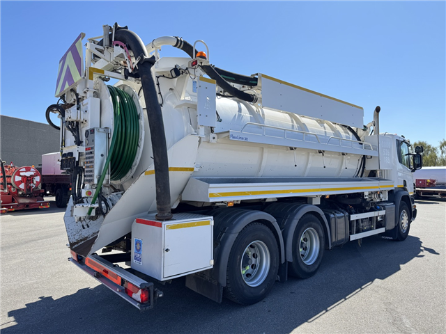 Scania P360 6x4 Hvidtved Larsen Flexline 312 Euro 6