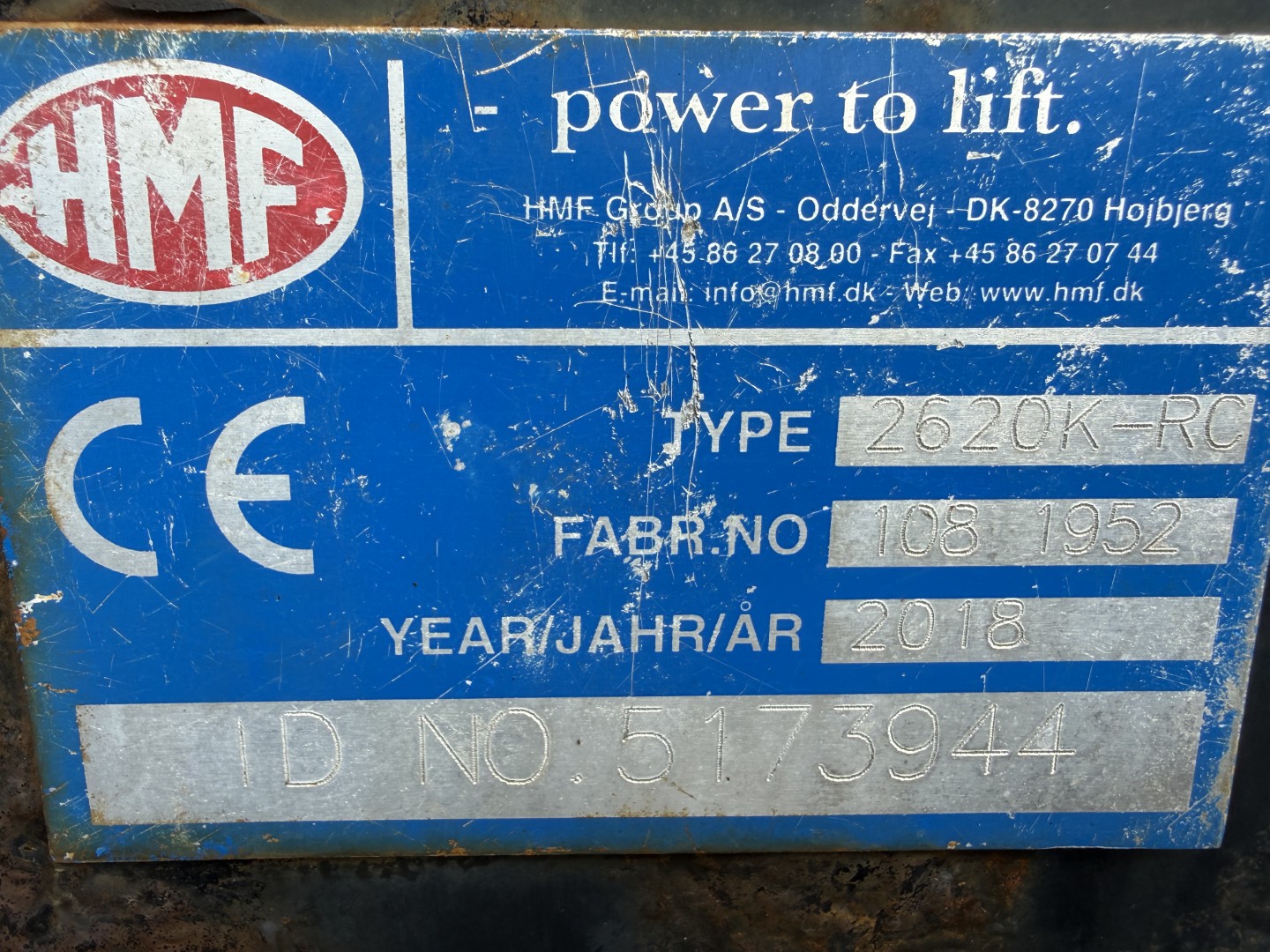 Volvo FH540 8x4*4 HMF2620 K5 Hejs / Kran