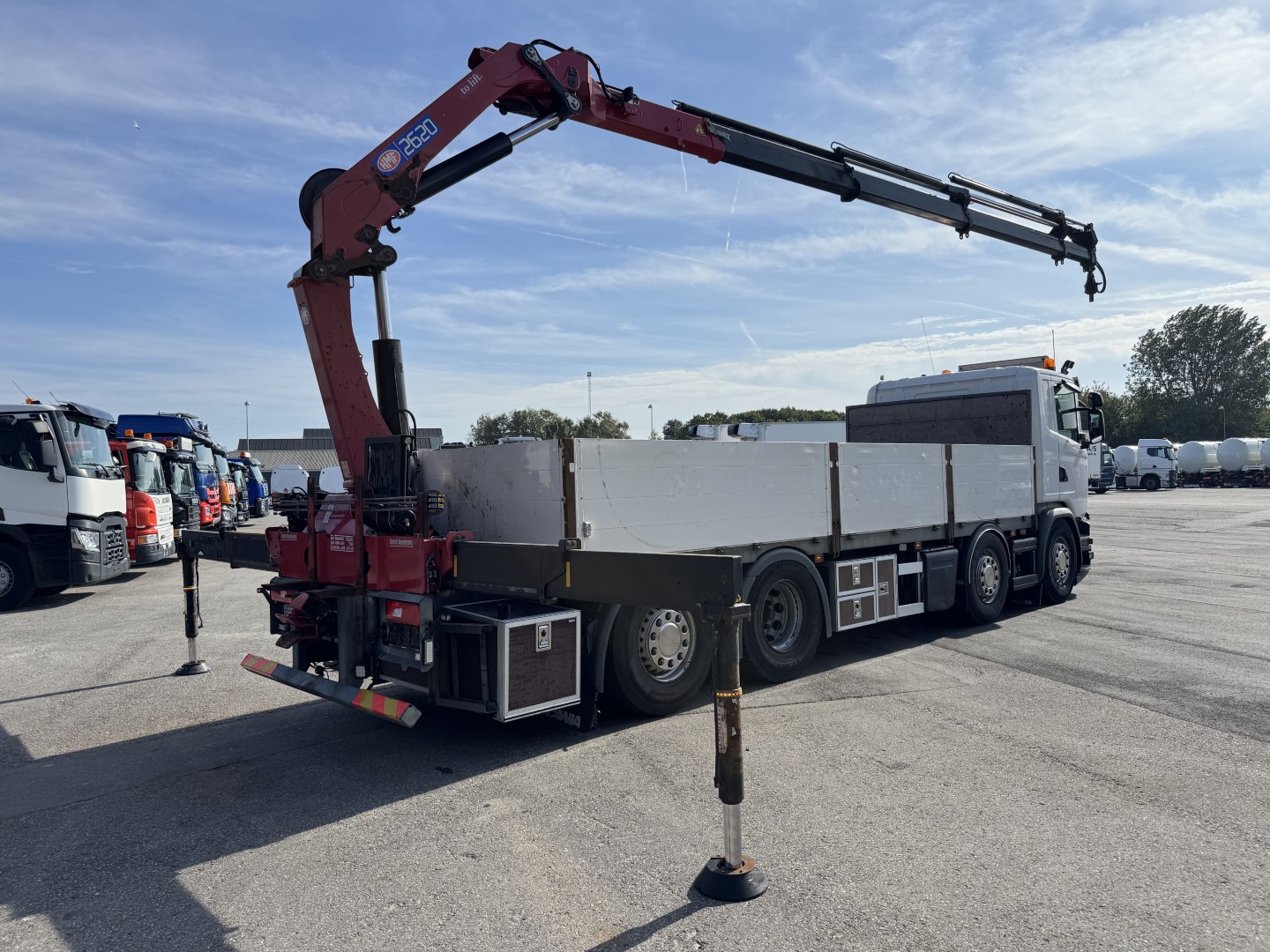 Scania G450 8x2*6 Euro 6 HMF 2620 K5