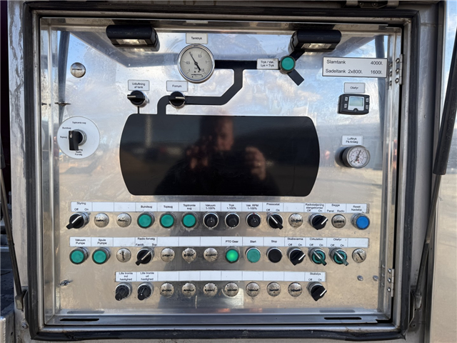 MAN TGM 14.250 VM-Tarm 4.000 l. Rustfri PED Slamsuger Euro 6