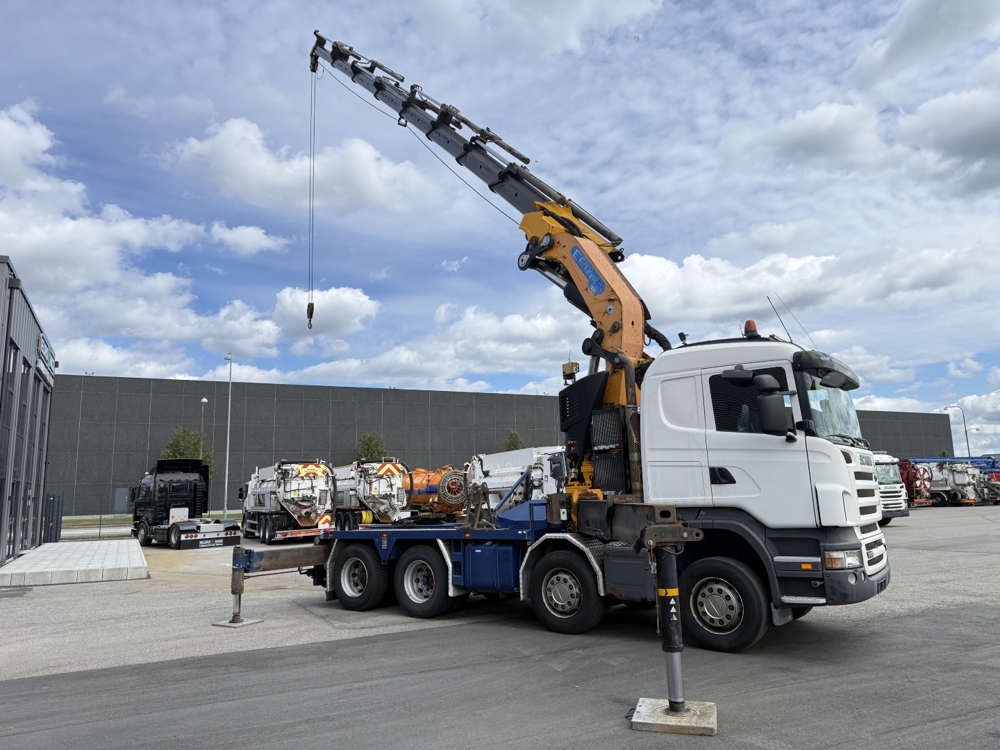Scania R500 8X4 EFFER 1355 8/S m/spil Euro 5