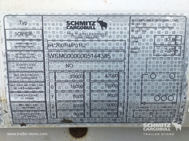 Schmitz Semi Dryfreight Standard