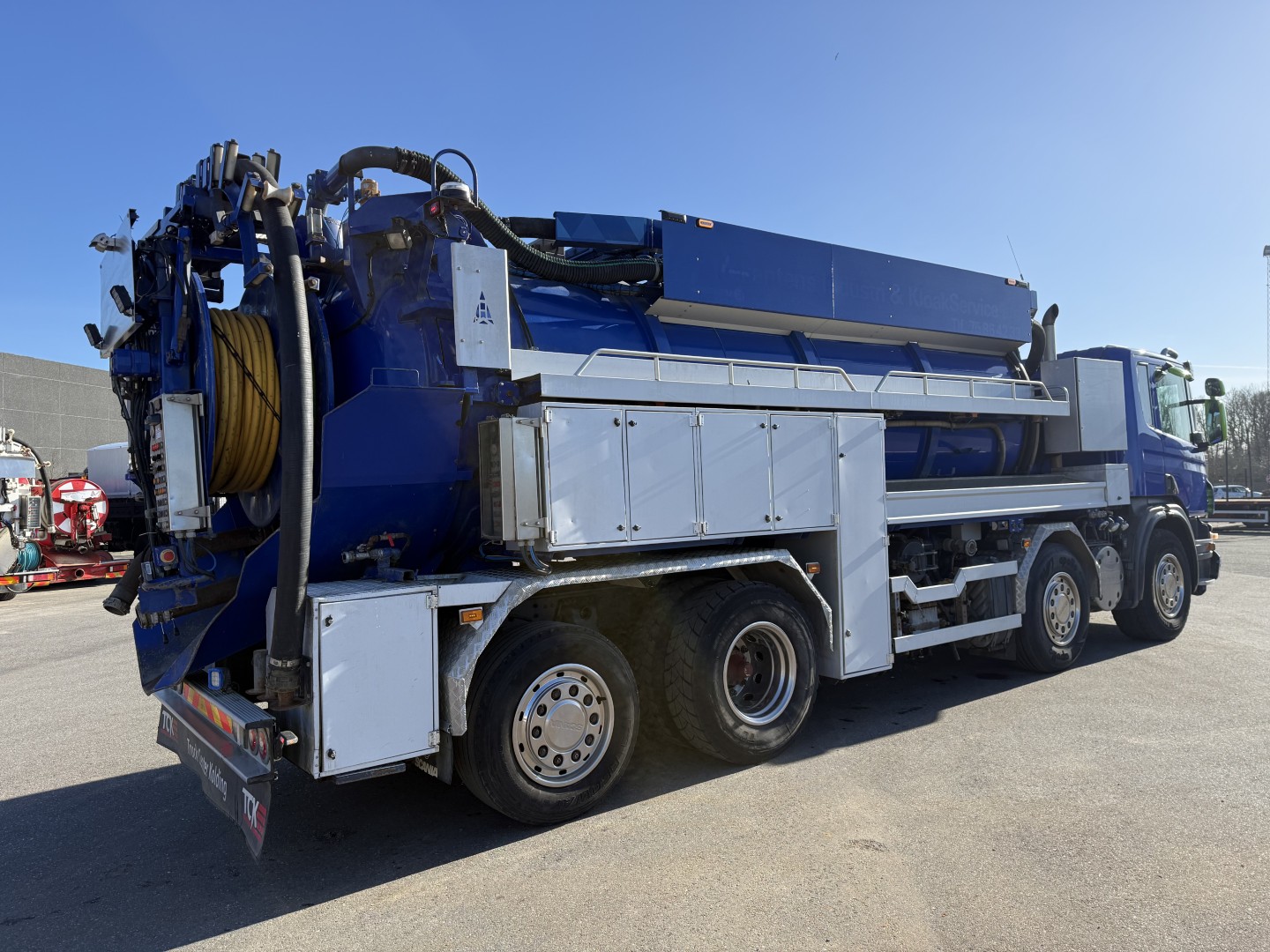 Scania P420 8x2*6 Hvidtved Larsen Flexline 414 Euro 5