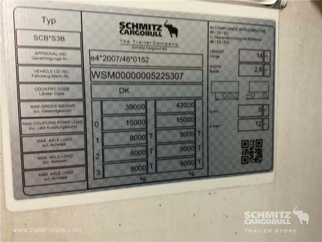 Schmitz Semi Reefer Multitemp Dobbeltdækk