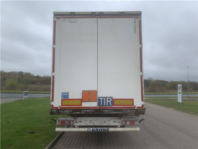 Krone Gardin trailer m. hævetag