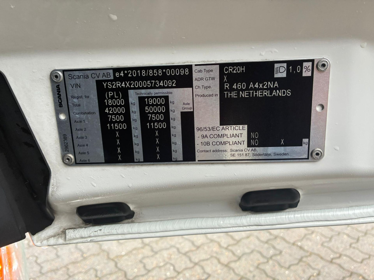 Scania R 460 A4x2NA