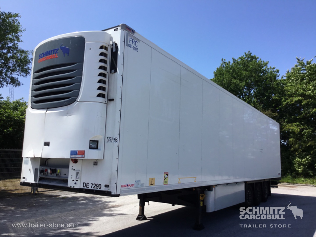 Schmitz Semi Reefer Meat hanging system