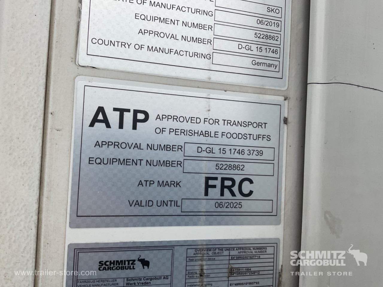 Schmitz Semi Reefer Multitemp Dobbeltdækk