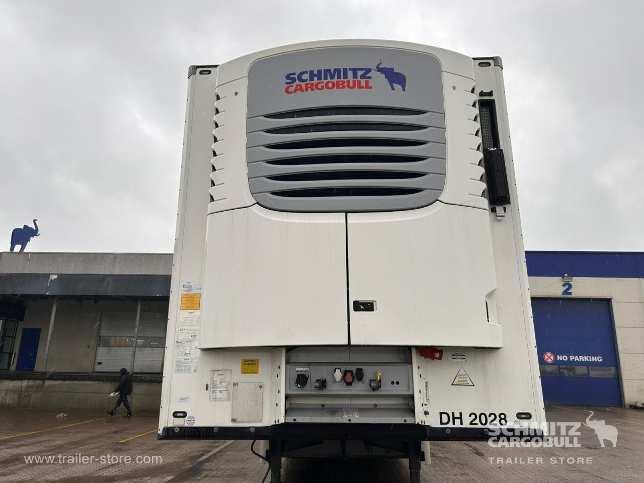 Schmitz Semi Reefer Meat hanging system