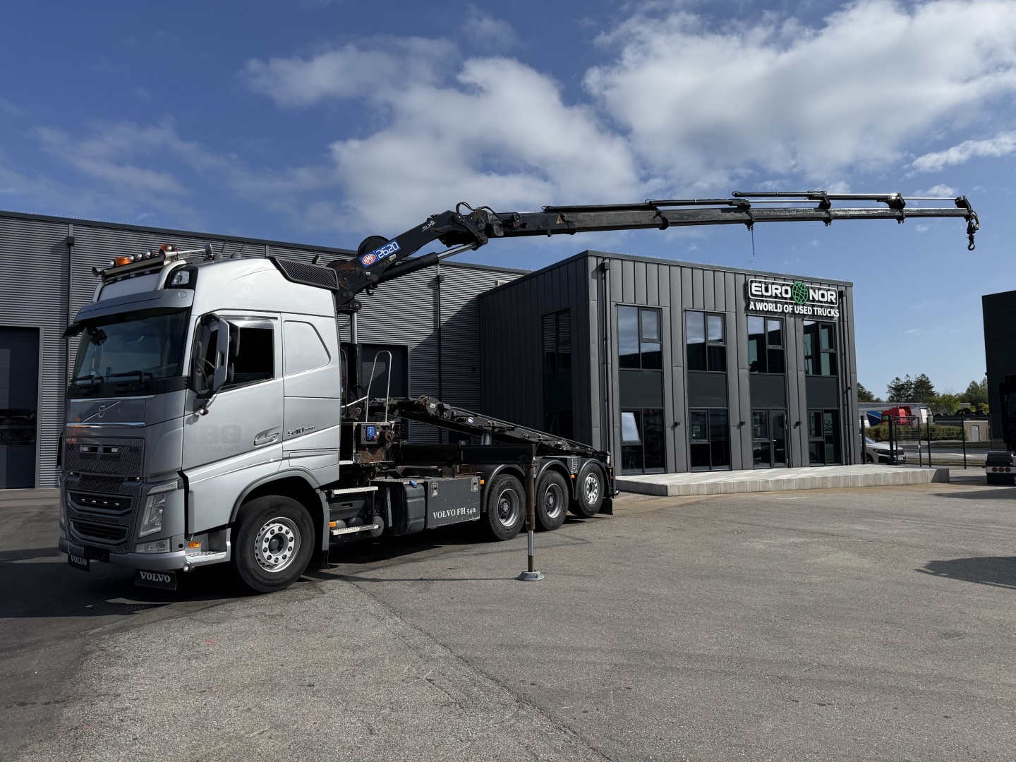 Volvo FH540 8x4*4 HMF2620 K5 Hejs / Kran