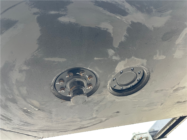 Kässbohrer Containerchassis m. udtræk bag