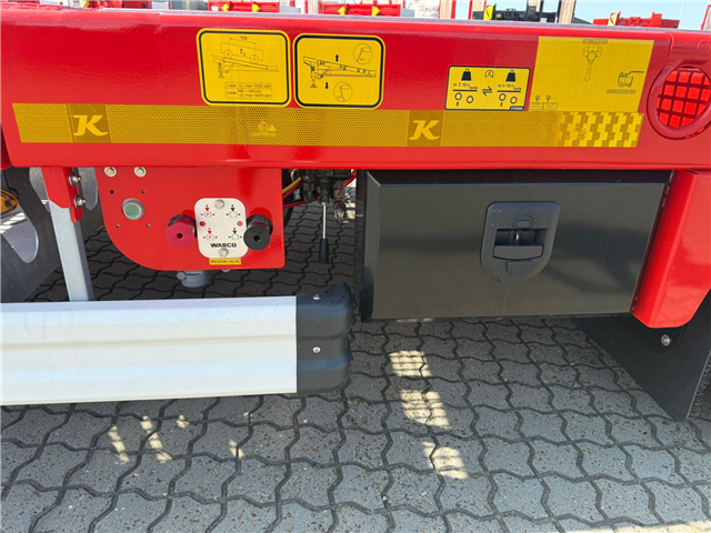 Kässbohrer SLS HS 3 – Hydraulisk mellemgulv Maskintrailer