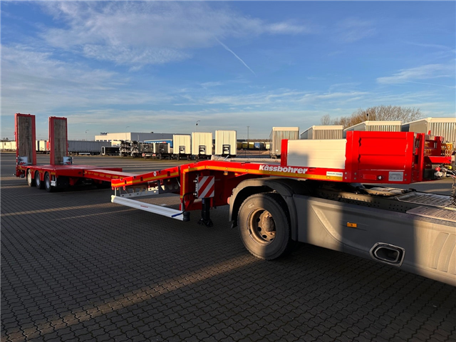Kässbohrer SLA HS-3, udtrækkelig Maskintrailer