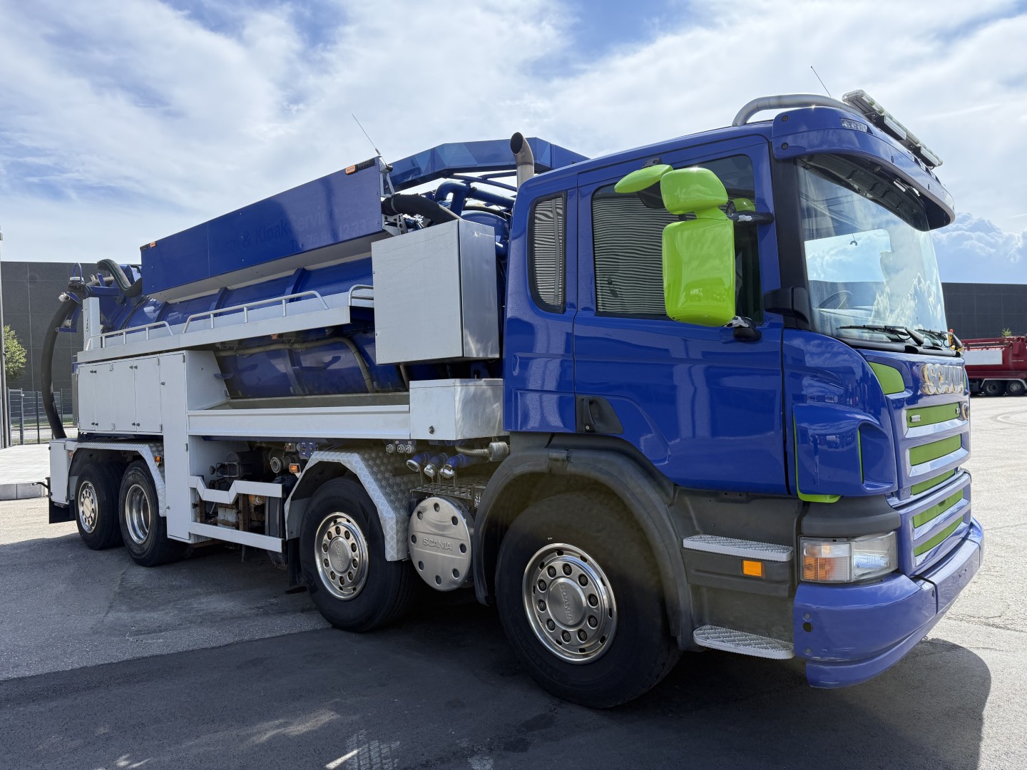 Scania P420 8x2*6 Hvidtved Larsen Flexline 414 Euro 5