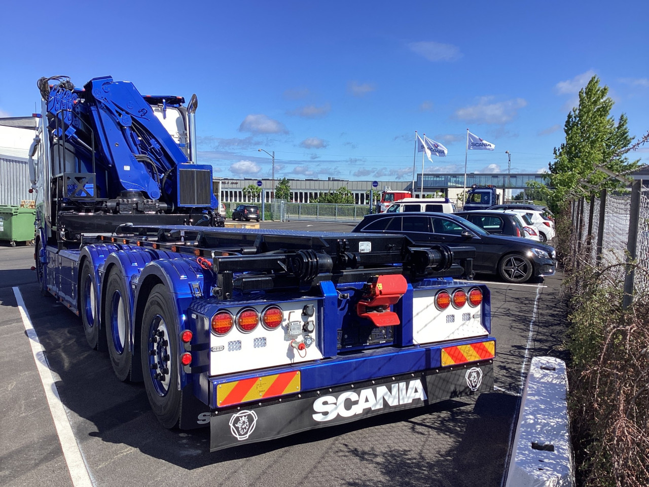 Scania R 560 B8x4*4NB Kran Hejs