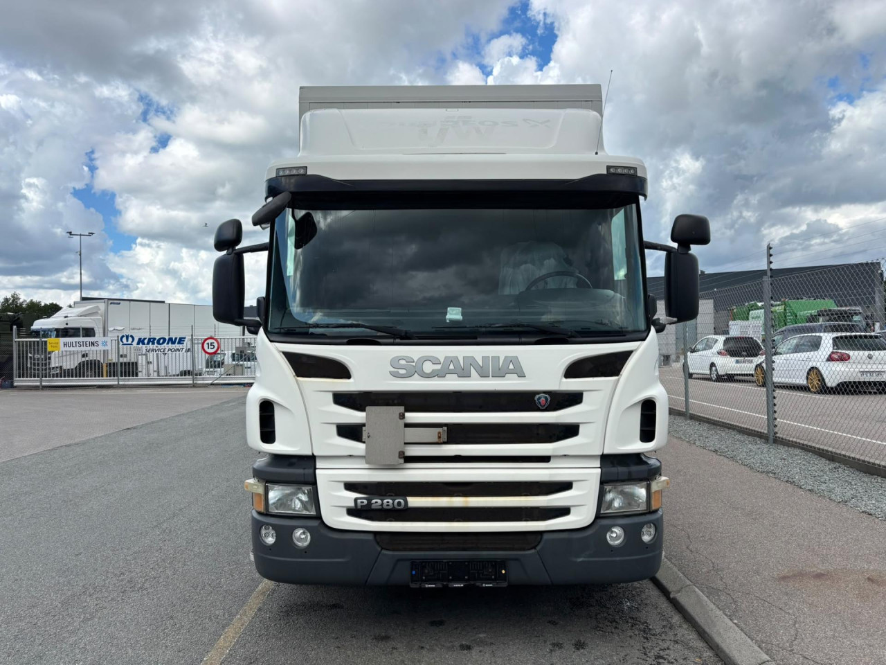 Scania P 280 LB6x2*4MNB Box body, Side opening, Tail lift