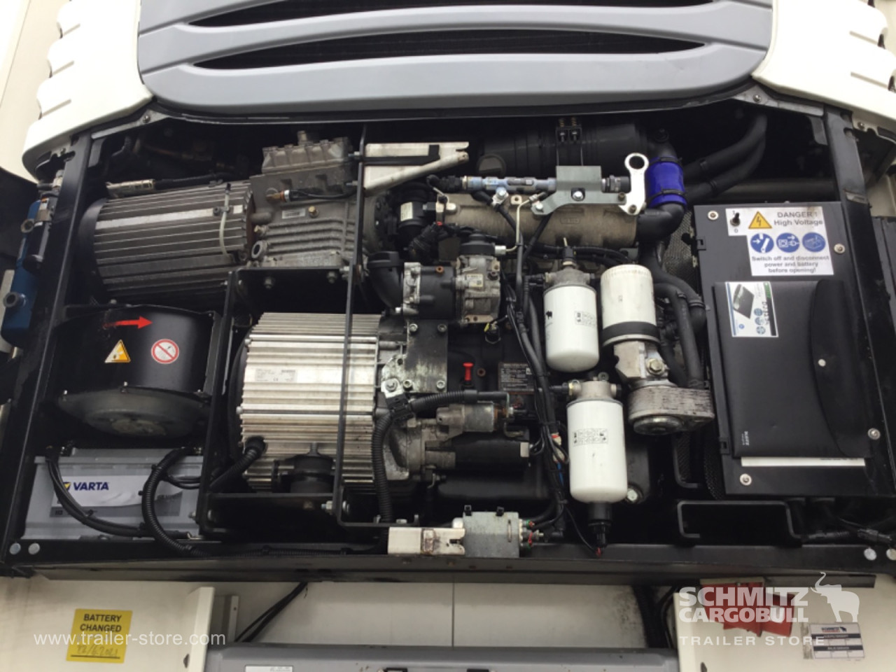 Schmitz Semi Reefer Meat hanging system