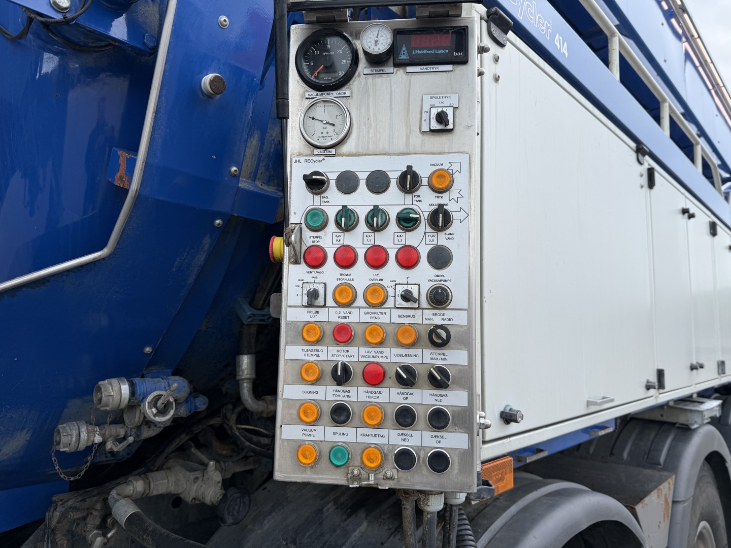 Scania R520 V8 Hvidtved Larsen RECycler 414 Euro 6
