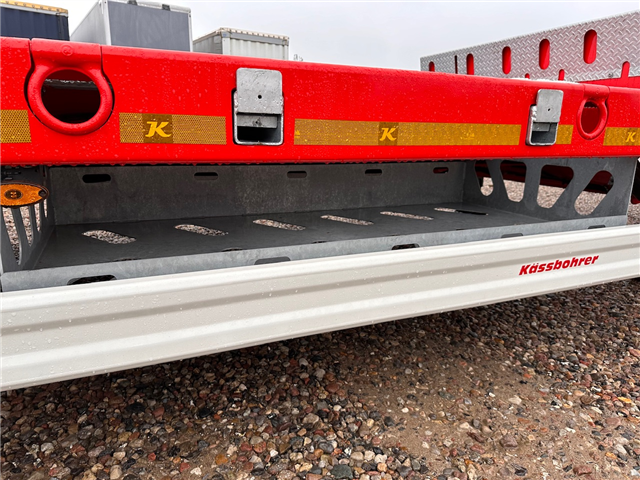 Kässbohrer SLS HS 3 – Hydraulisk mellemgulv Maskintrailer
