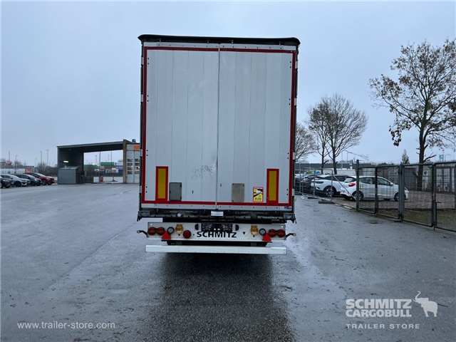 Schmitz Semi Curtainsider Standard , Foldedør højre