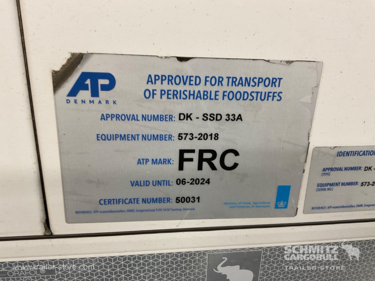 Schmitz Semi Reefer Standard Dobbeltdækk