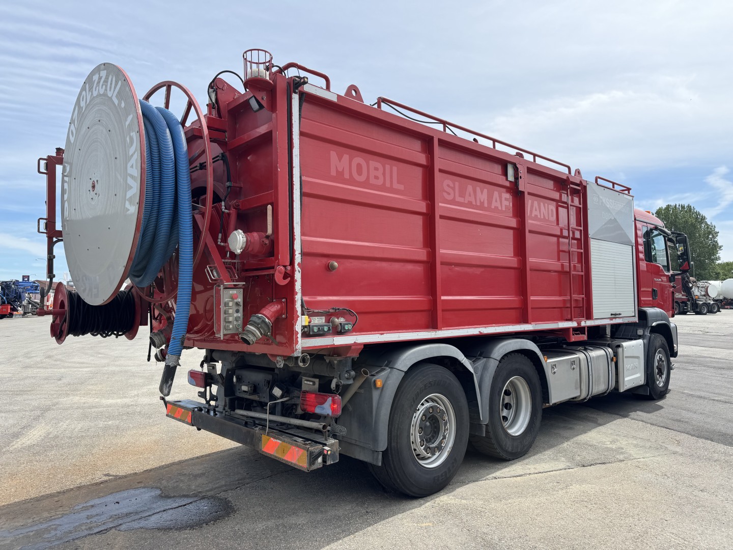 MAN TGS 26.360 6x4H*4 Wiedemann Rustfri ståltank