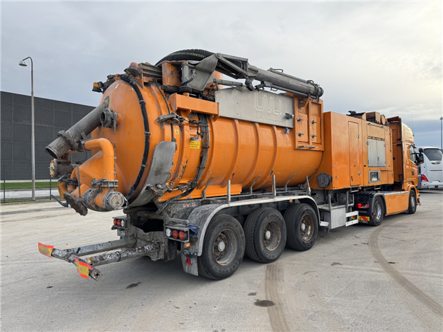 Scania R450 4x2 Euro 6 Disab Centurion LN20 Tørsuger 12000 L