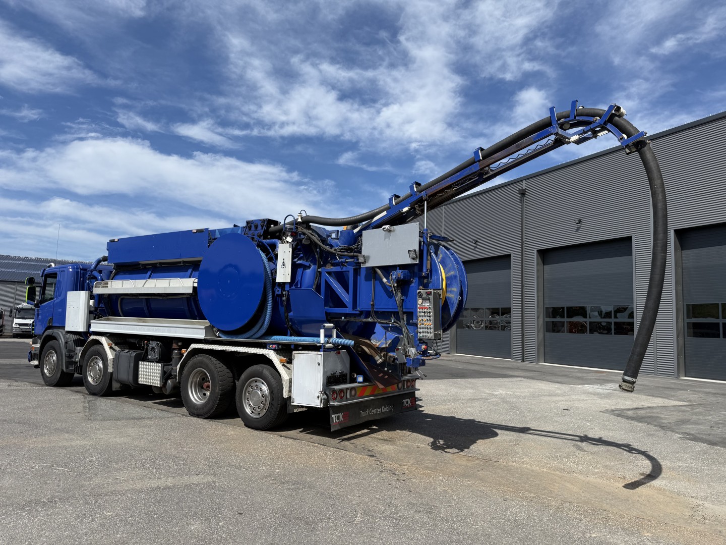 Scania P420 8x2*6 Hvidtved Larsen Flexline 414 Euro 5