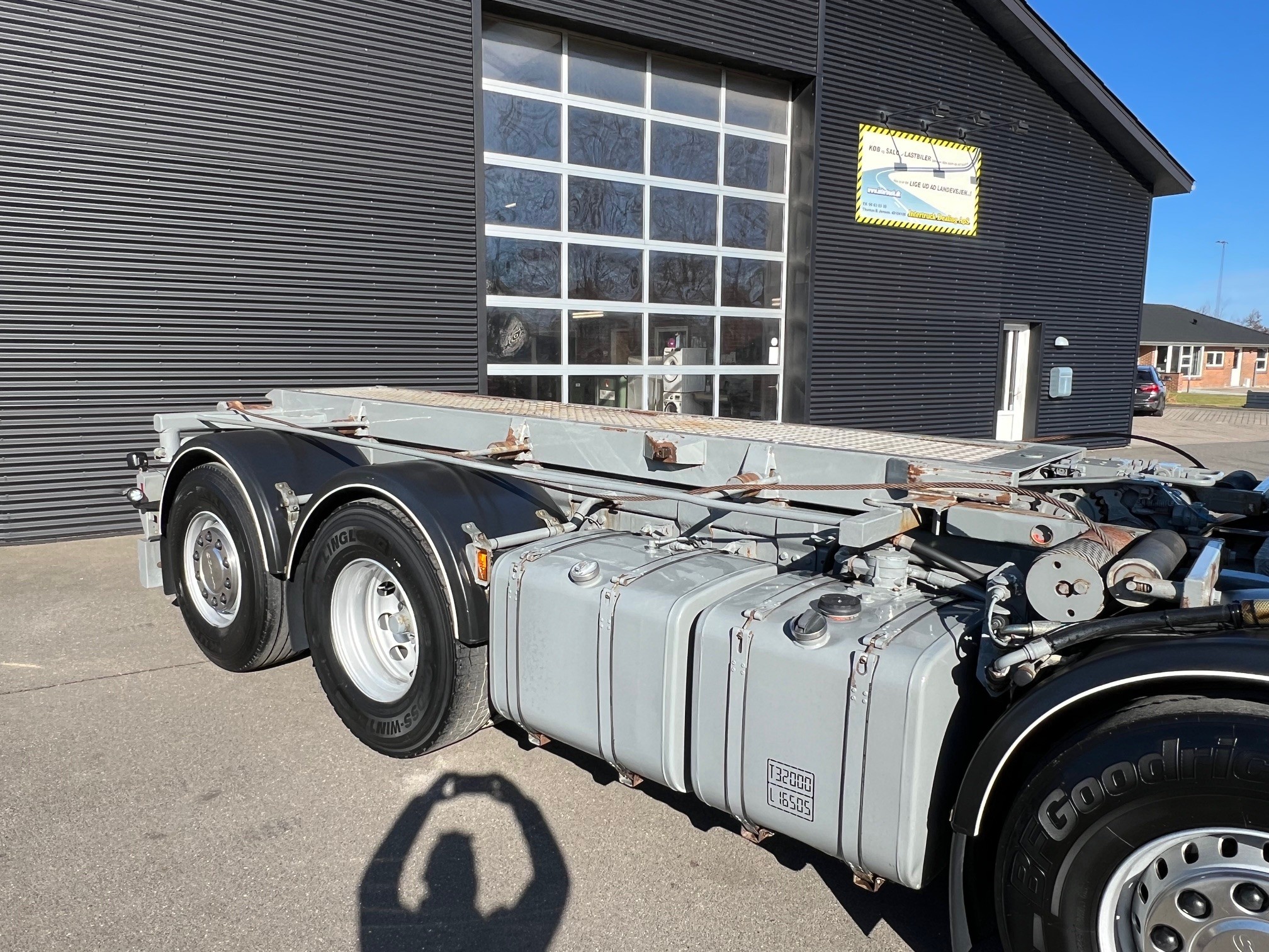 Scania G480 Hiab XS 166-4 + Sawo hejs