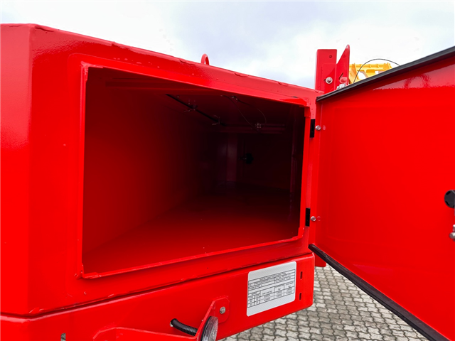 Kässbohrer SLA R4 – Hjulbrønde + udtrækkelig Maskintrailer