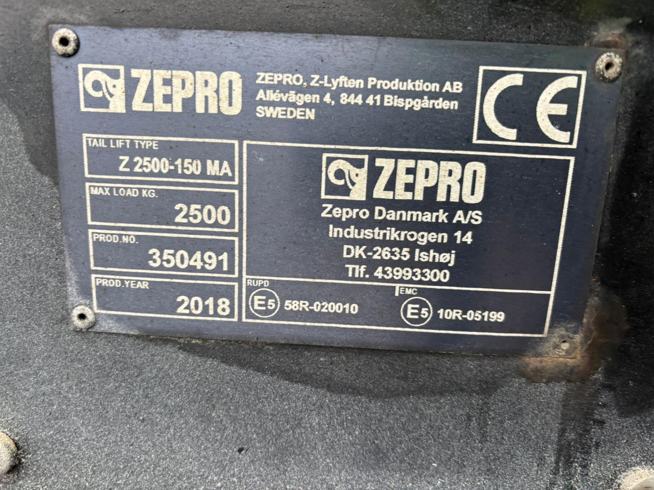 Scania P 320 B6x2*4NB Dobbelt compartment