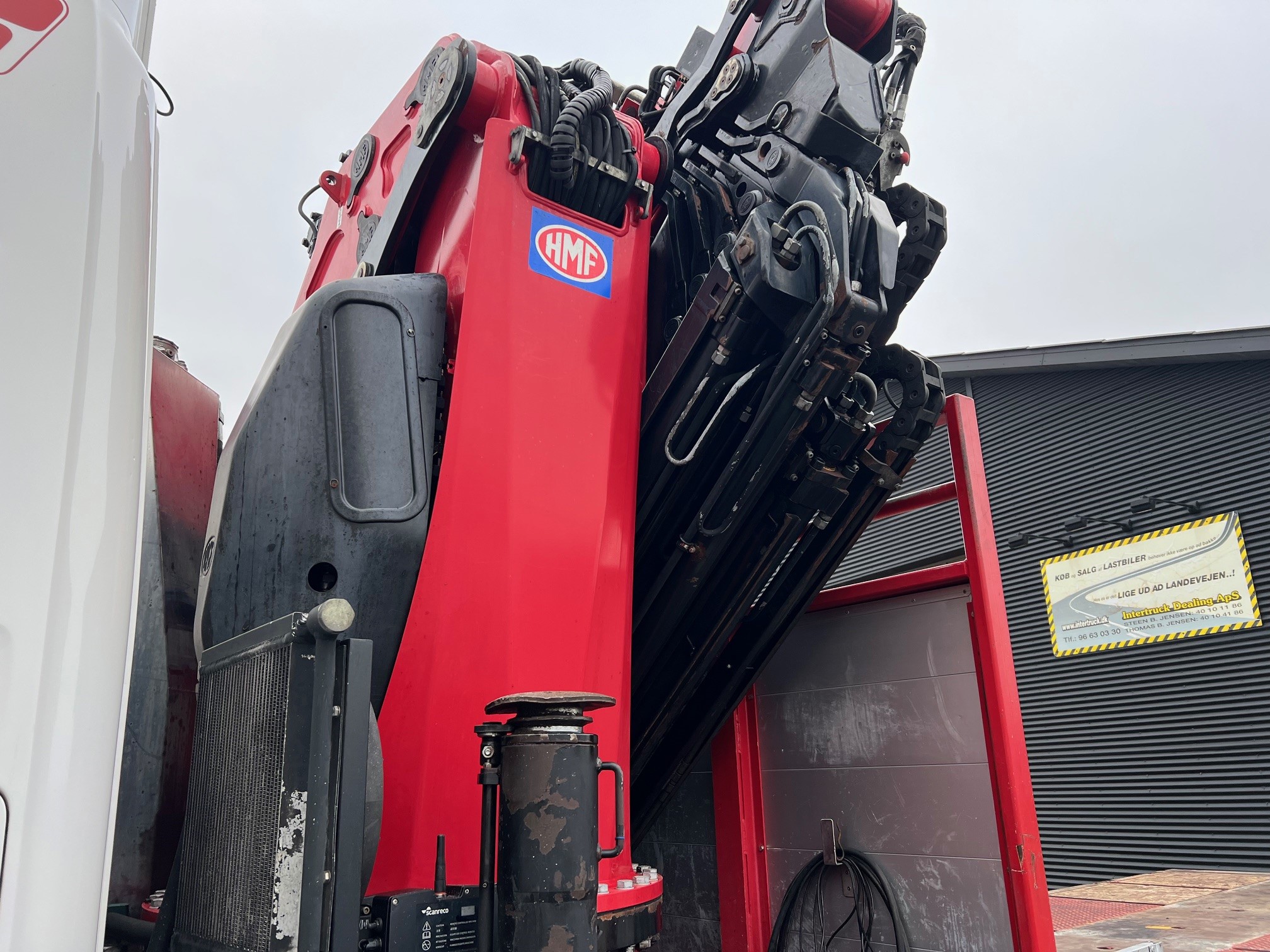 Scania R580 8X2*6 HMF 6020 OK6 + Jib