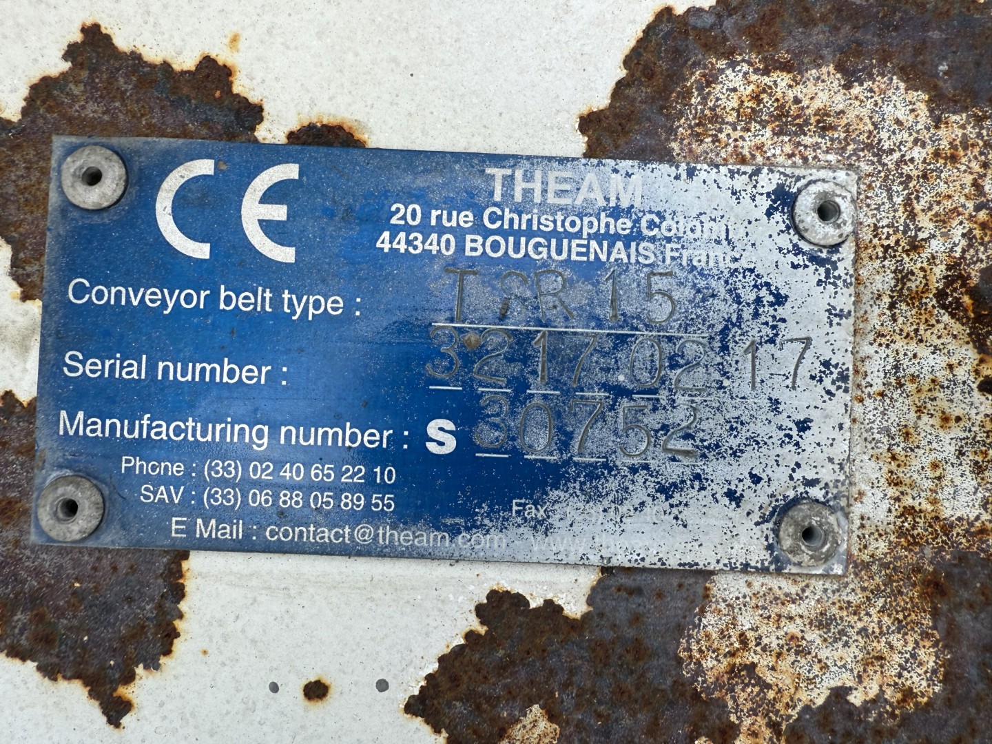 Diverse De Buf BM 12-36-2SPR m/ bånd Theam TSR15