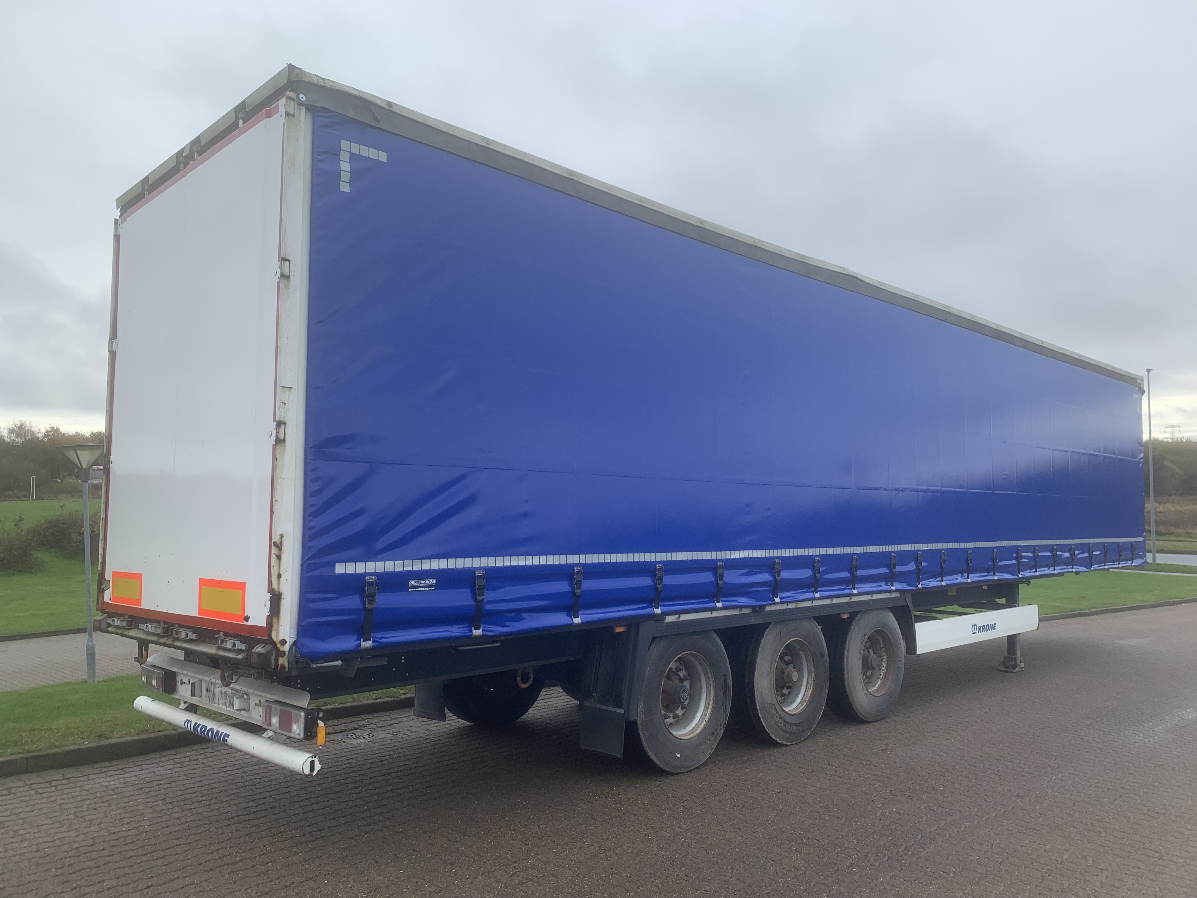 Krone Gardin trailer forberedt for dobbeltdæk