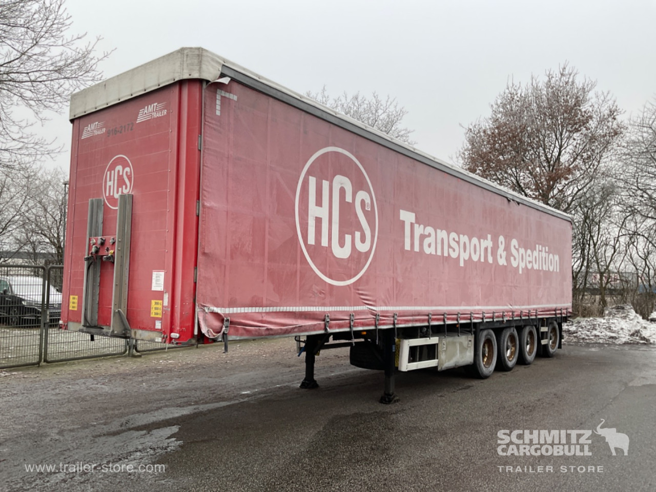 Semi Curtainsider Standard Holder til gaffeltruck
