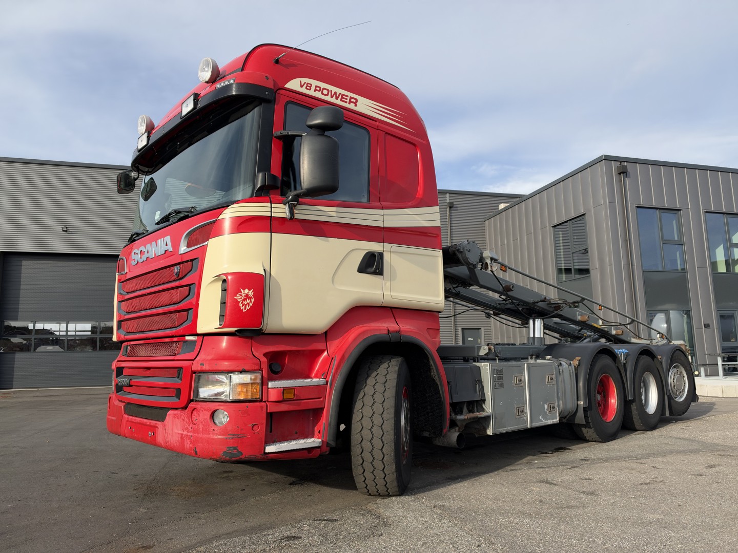 Scania R500 8x4*4 CR19 Highline Wirehejs Euro 5
